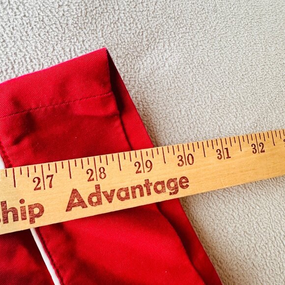 Soma Pajama Set Womens Medium Red Notch Color Top Pants Lenzing Lyocell - Picture 9 of 12